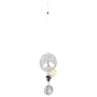 Mobile extérieur arbre de vie acier inoxydable suspension à vent