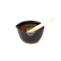 Bol pour écraser épices graines et préparation sauce salade mortier suribachi