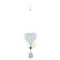 Mobile cœur suspension feng shui intérieur extérieur