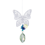Suspension papillon inox extérieur intérieur mobile magique feng shui