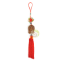 Confucius bois sculpté suspension philosophie éducateur