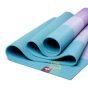 Assouplir muscle articulation Manduka tapis yoga aqua stripe