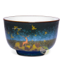 Tasse 120 ml décor fin doré d'animal forestier 