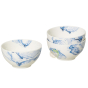 Tasses 150 ml décorées aquatiques thé infusion