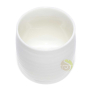 Tasse 180ml céramique blanche pour thé, infusions, tisanes, café