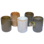 Set de 5 tasses assorties en céramique pour le thé ou café