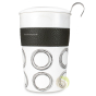 Nouvelle tisanière Teaeve Circular green double paroi avec manchette cuir synthétique