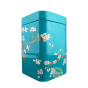Boite métallique à thé japan turquoise 100g bleu Eigenart