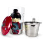 Tisanière thés infusion double paroi kokeshi little geisha