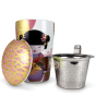Geisha rose Tisanière Teaeve 400ml couvercle et filtre amovible