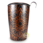 Théière double paroi tisanière Teaeve mandala ebony