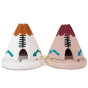 Collection de tipi en terre cuite pour brique d'encens