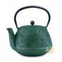 Théière Haiku en fonte émaillée verte 1200ml