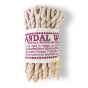 Cordelette népalaise sandalwood (bois de santal) encens tresse médecine tibétaine