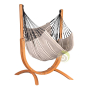 Ensemble support Udine fauteuil hamac cumbia zebra organic 