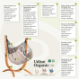 Points forts Udine zebra fauteuil hamac organic