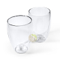 Verre double paroi thé café protection brûlure 
