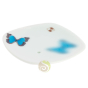 Support encens japonais papillon en céramique Yume no Yume