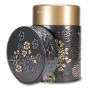 Boite embossée métallique à thé 500g yumiko black Eigenart