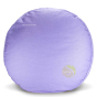Coussin de sol violet pâle déhoussable garni de cosses de sarrasin