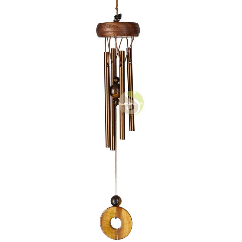 Carillon à vent Woodstock Chimes - Mercure Bronze - 35cm