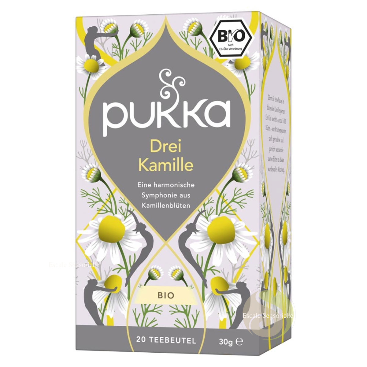 3 camomilles bio pukka herbs tisane biologique calmante