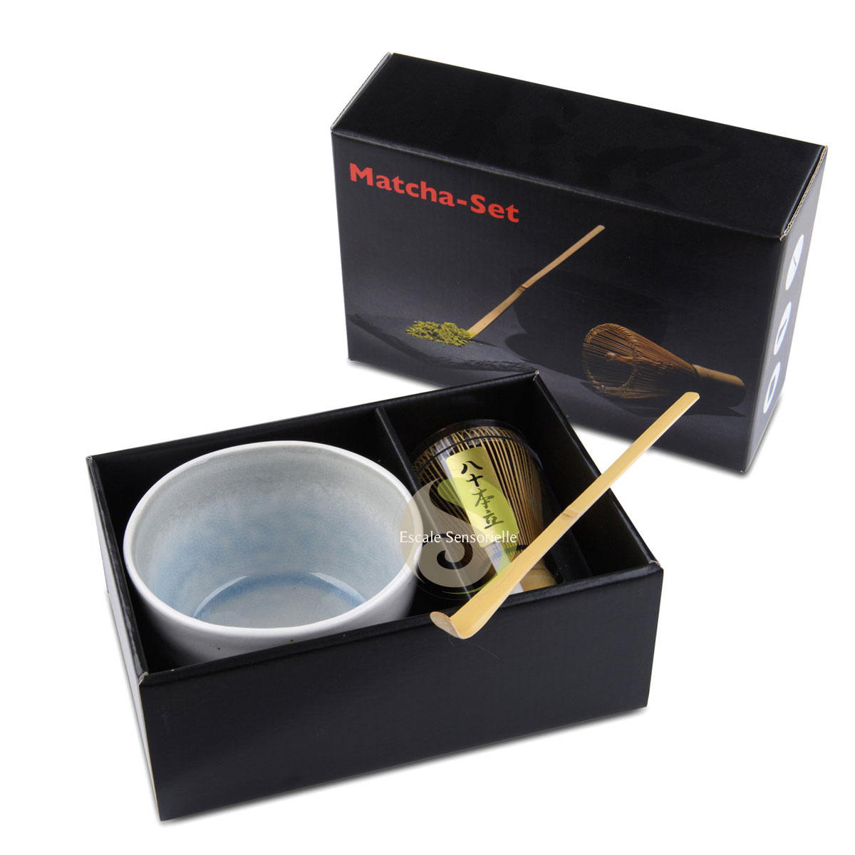 Coffret matcha ivoire pour s'initier à la préparation du thé