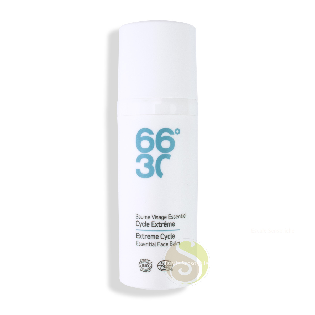 Baume visage Bio essentiel 66°30 cycle extrême cosmétique Homme