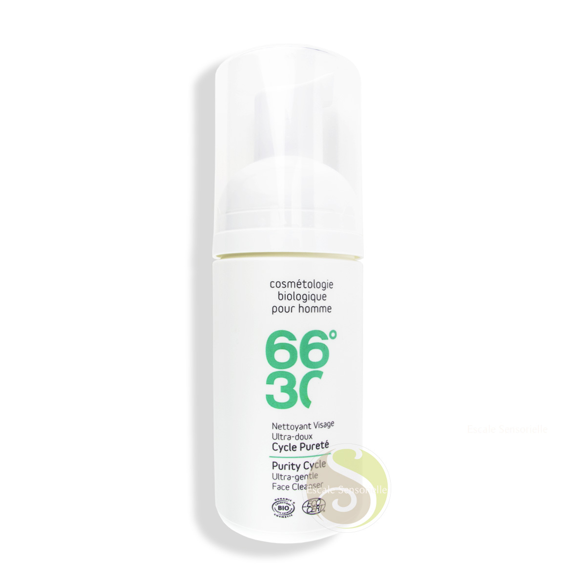 Nettoyant visage bio ultra-doux 66°30 - Cycle pureté