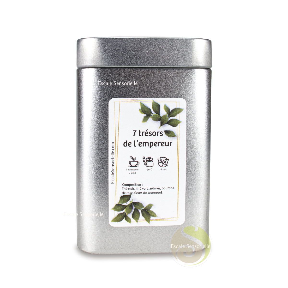 Infusette 7 trésors de l'empereur thé pêche fruits du verger