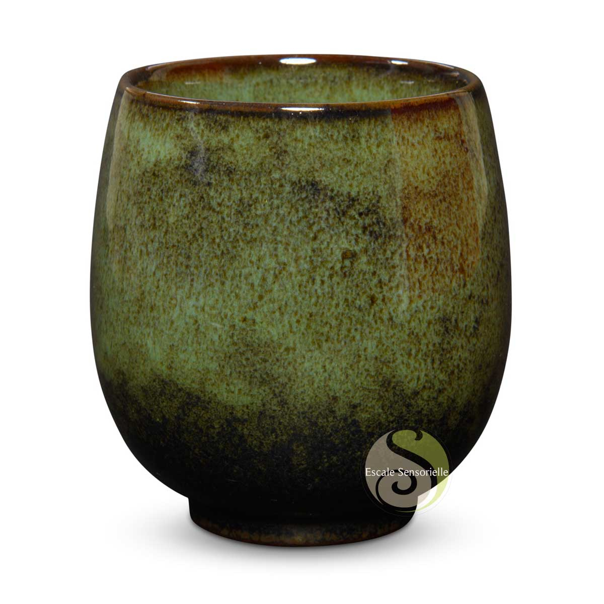 Tasse à thé verte céramique brillant Jianzhang 125ml