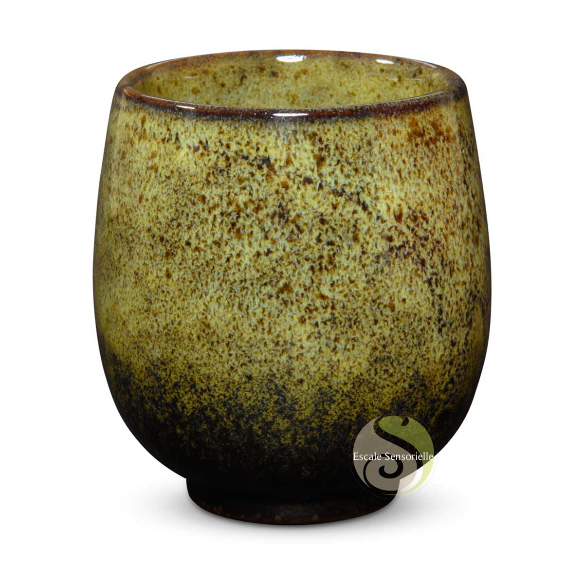 Tasse à thé en céramique Jianzhan vert clair 125ml