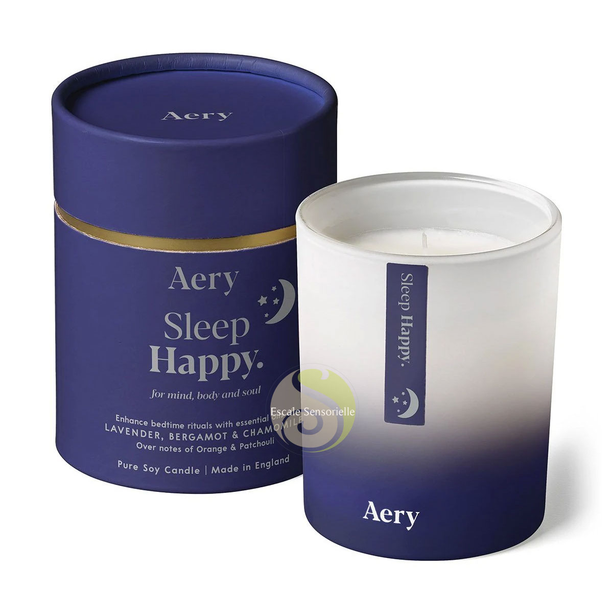 Aery bougie luxes Sleep Happy lavande, bergamote camomille
