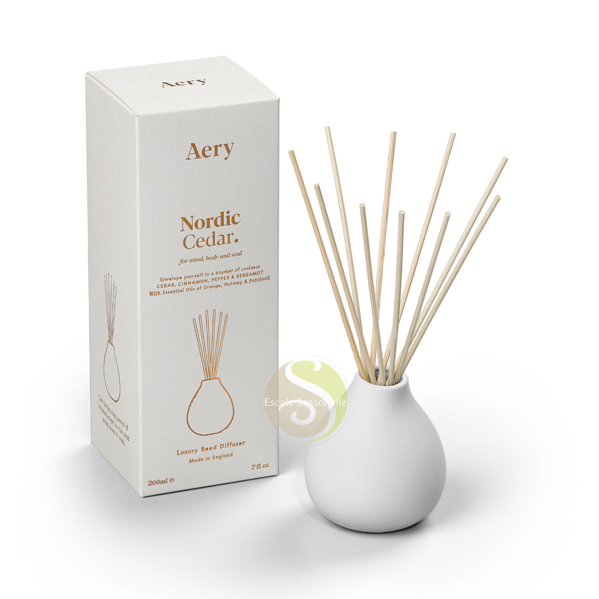 Nordic cedar bouquet parfumé naturel Aery Living collection Fernweh