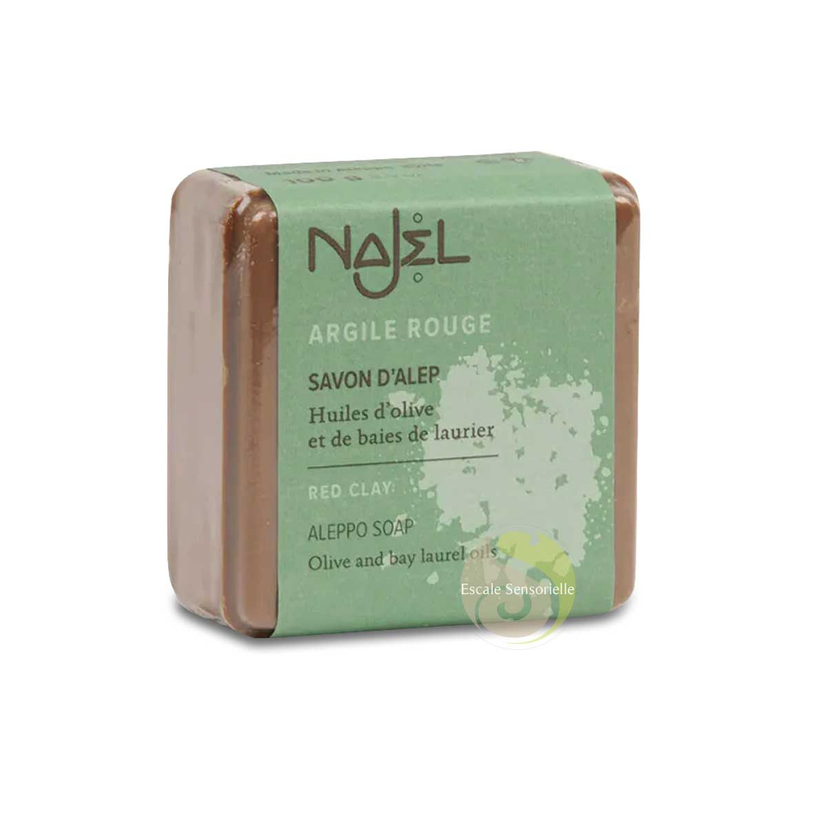 Savon d'Alep à l'argile rouge Najel