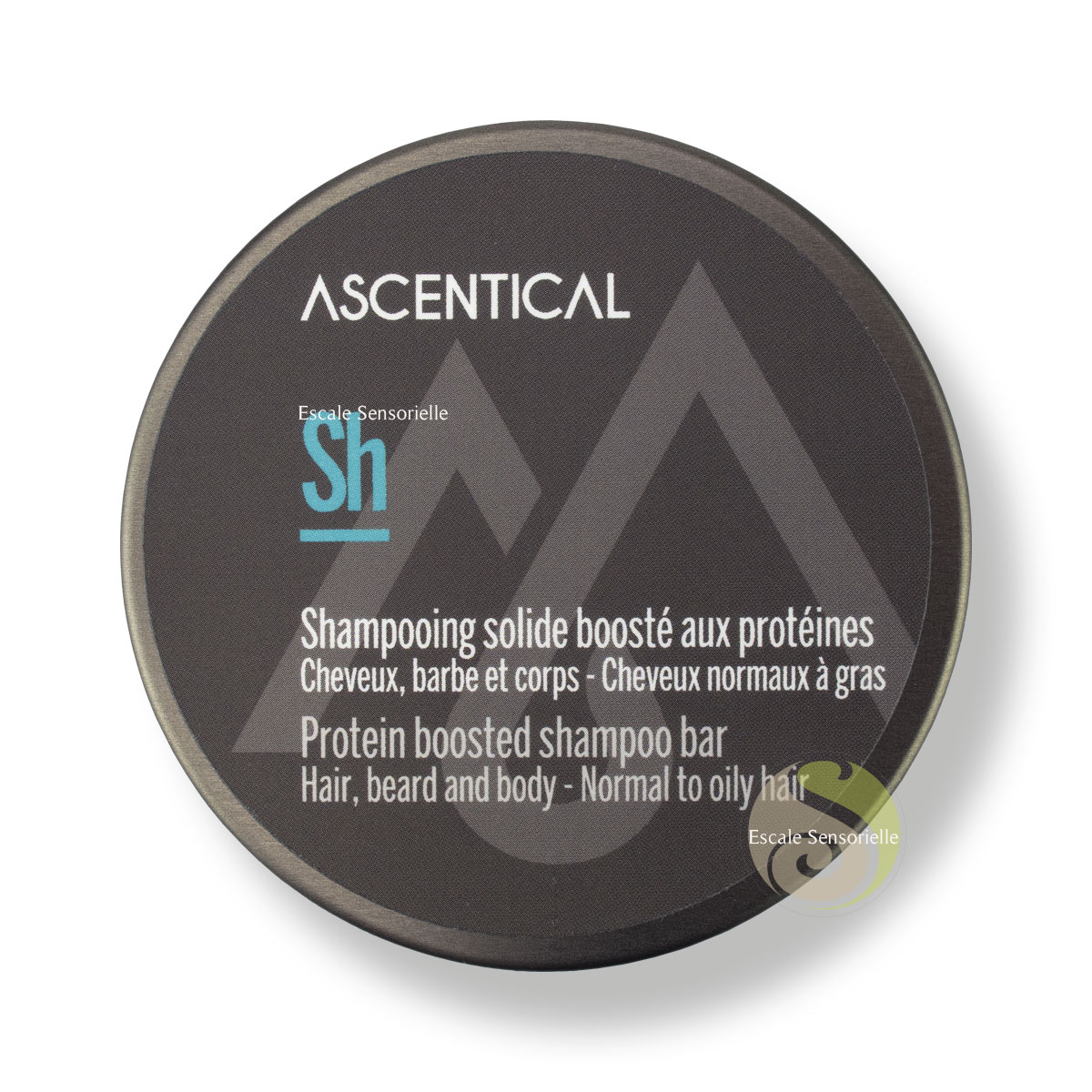 Shampooing solide Bio Asentical "Sh" cheveux barbe et corps 