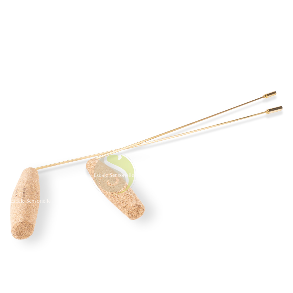 Baguettes de sourcellerie laiton liège détection et géobiologie 
