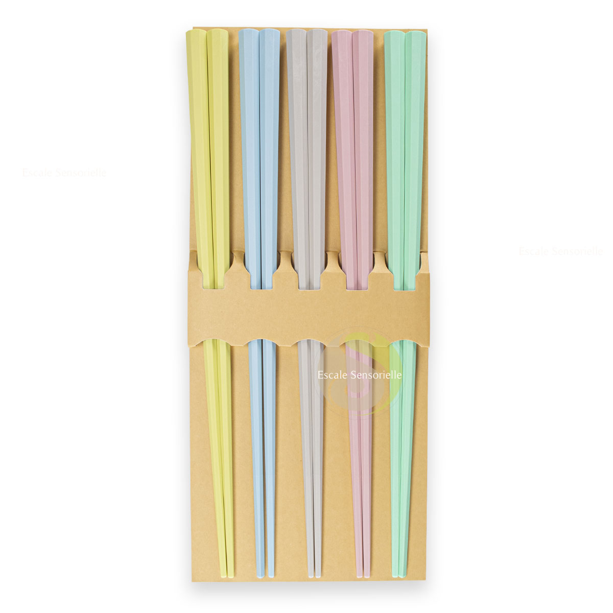 Baguettes japonaises hexagonales pastel chaleur 220°c cuisine préparation plats