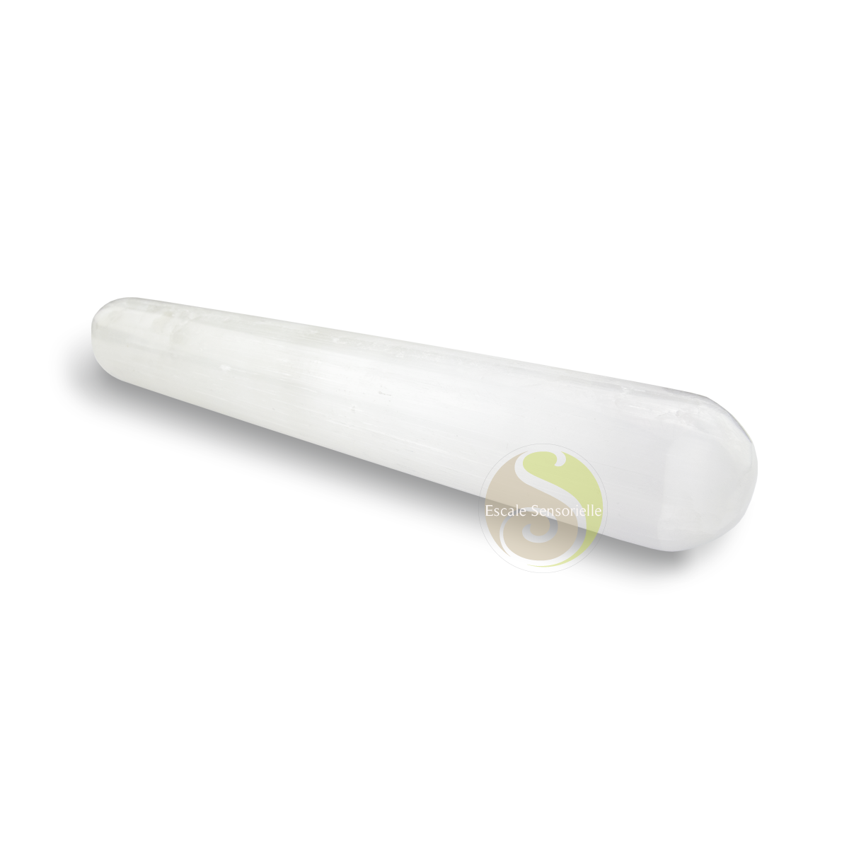 Bâton de sélénite pour massage acupuncture réflexologie