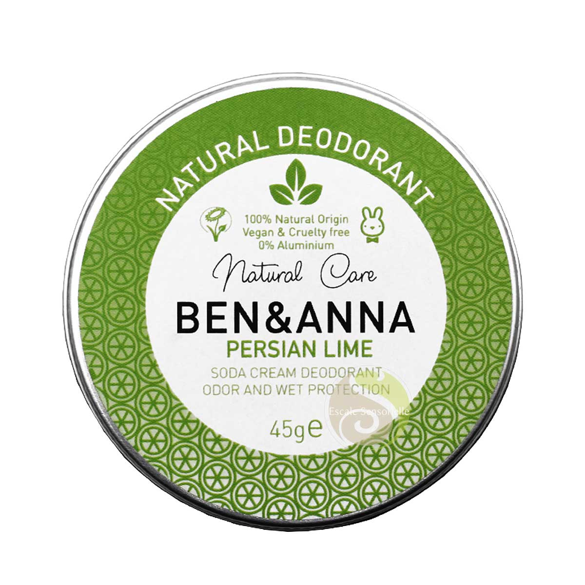 Soda cream deodorant Ben & Anna persian lime natrue vegan cruelty free