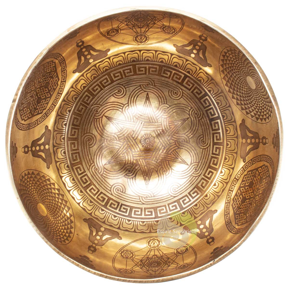 Bol chantant tibétain métatron 1064g