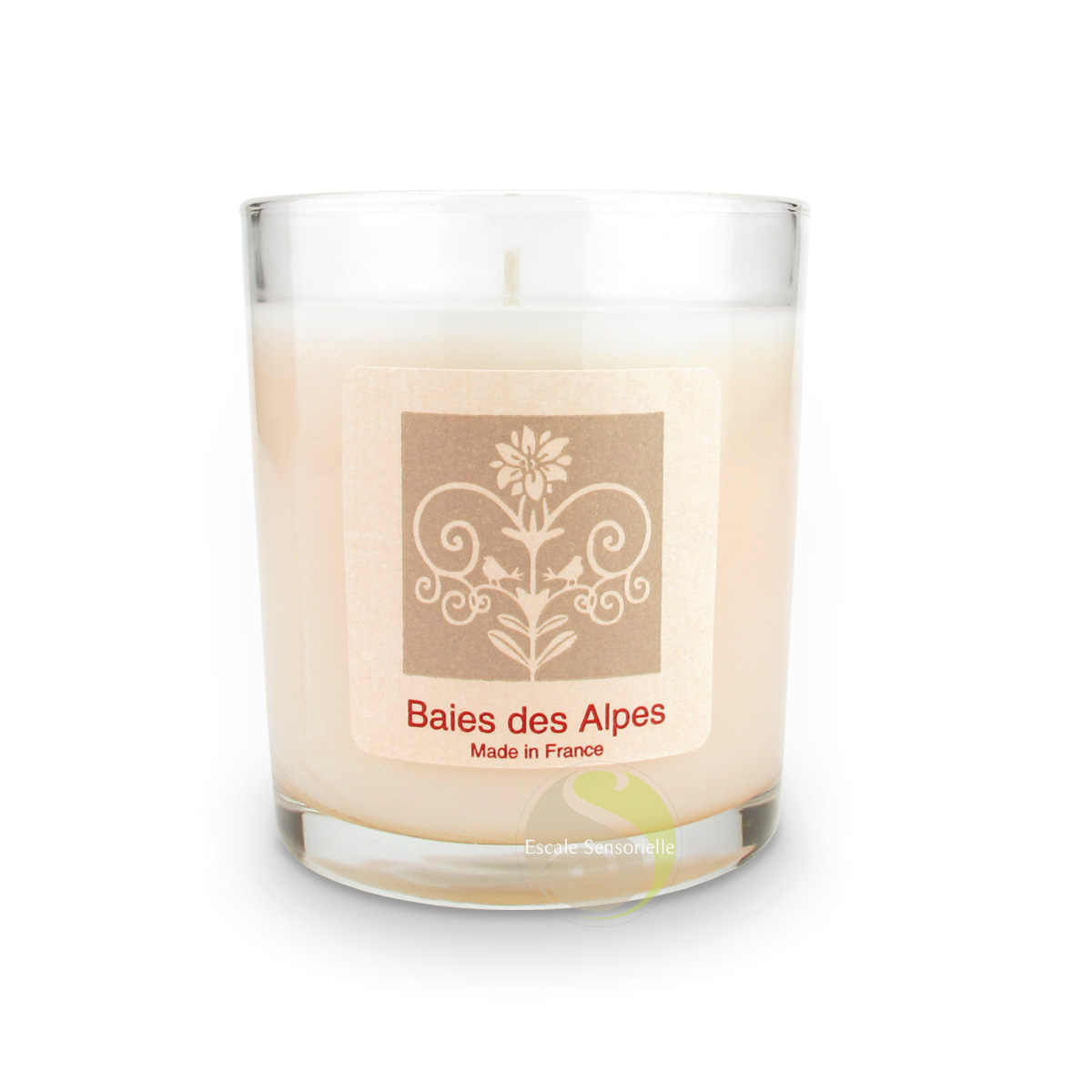 Bougie baies des Alpes parfum doux de fruits mûrs