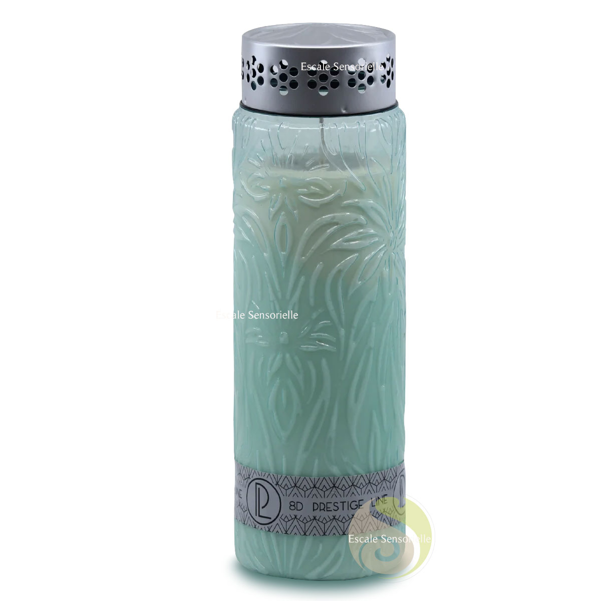 Bougie tombale mint pastel flora prestige 8 jours de combustion