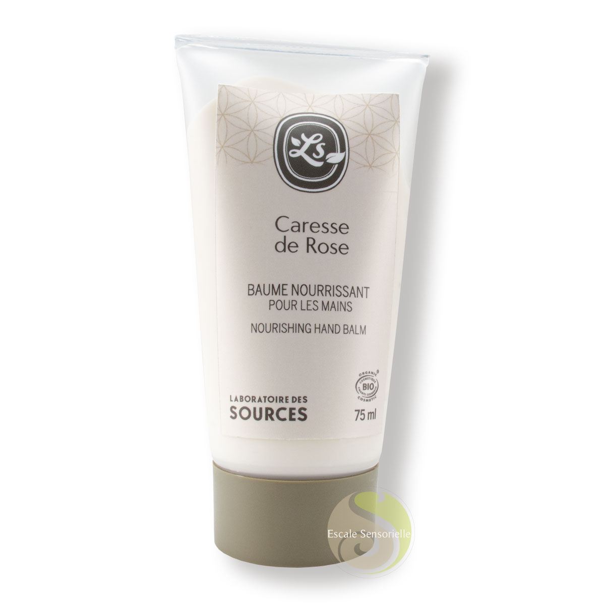 Baume nourrissant bio mains Caresse de rose Laboratoire des sources