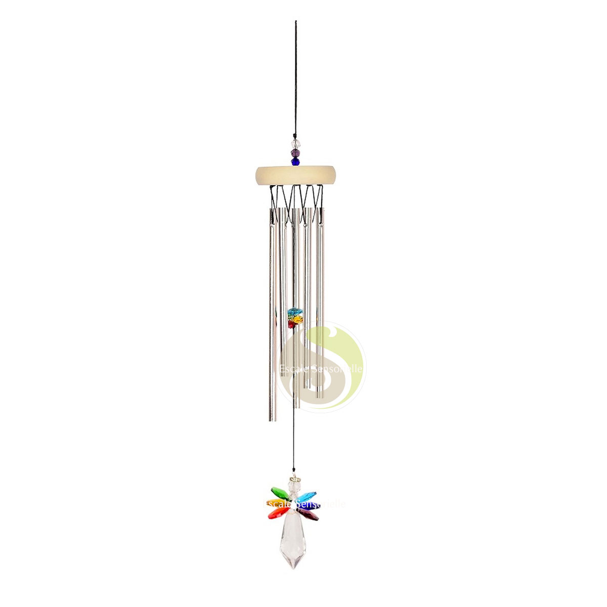Carillon archange 7 chakras 5 tubes accordés