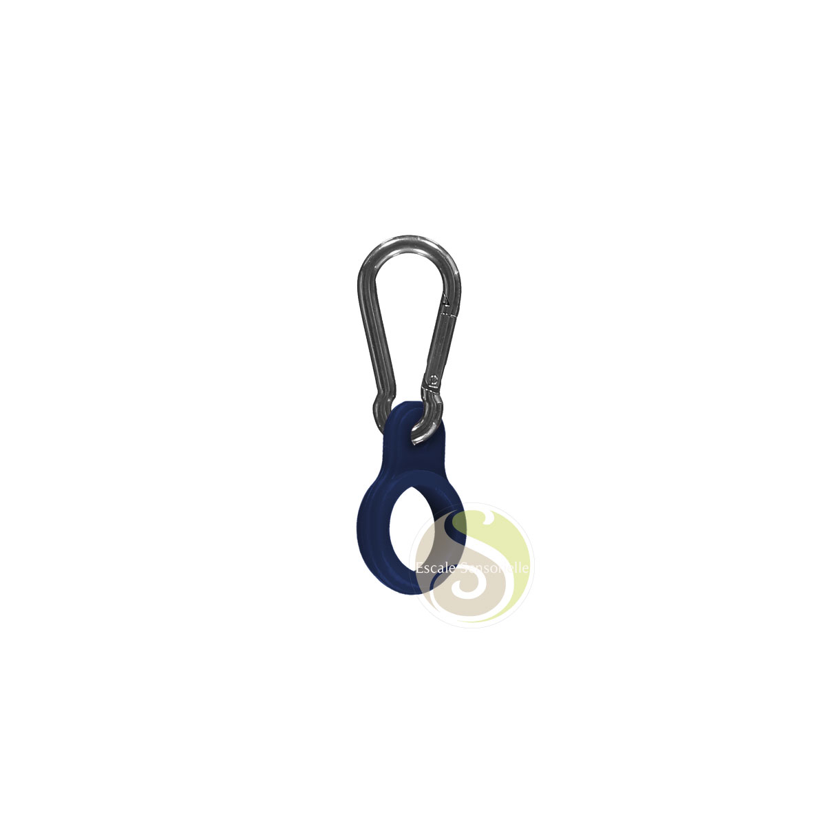Porte gourde mousqueton Chilli's bottle matte blue nomade