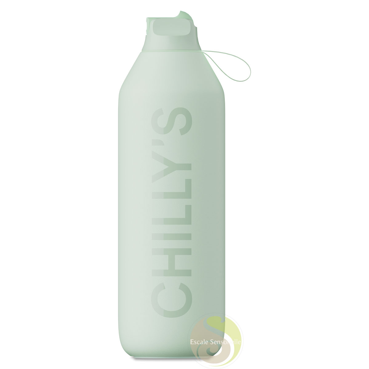 Gourde double paroi isotherme 1000ml lichen green Chilly's bottle