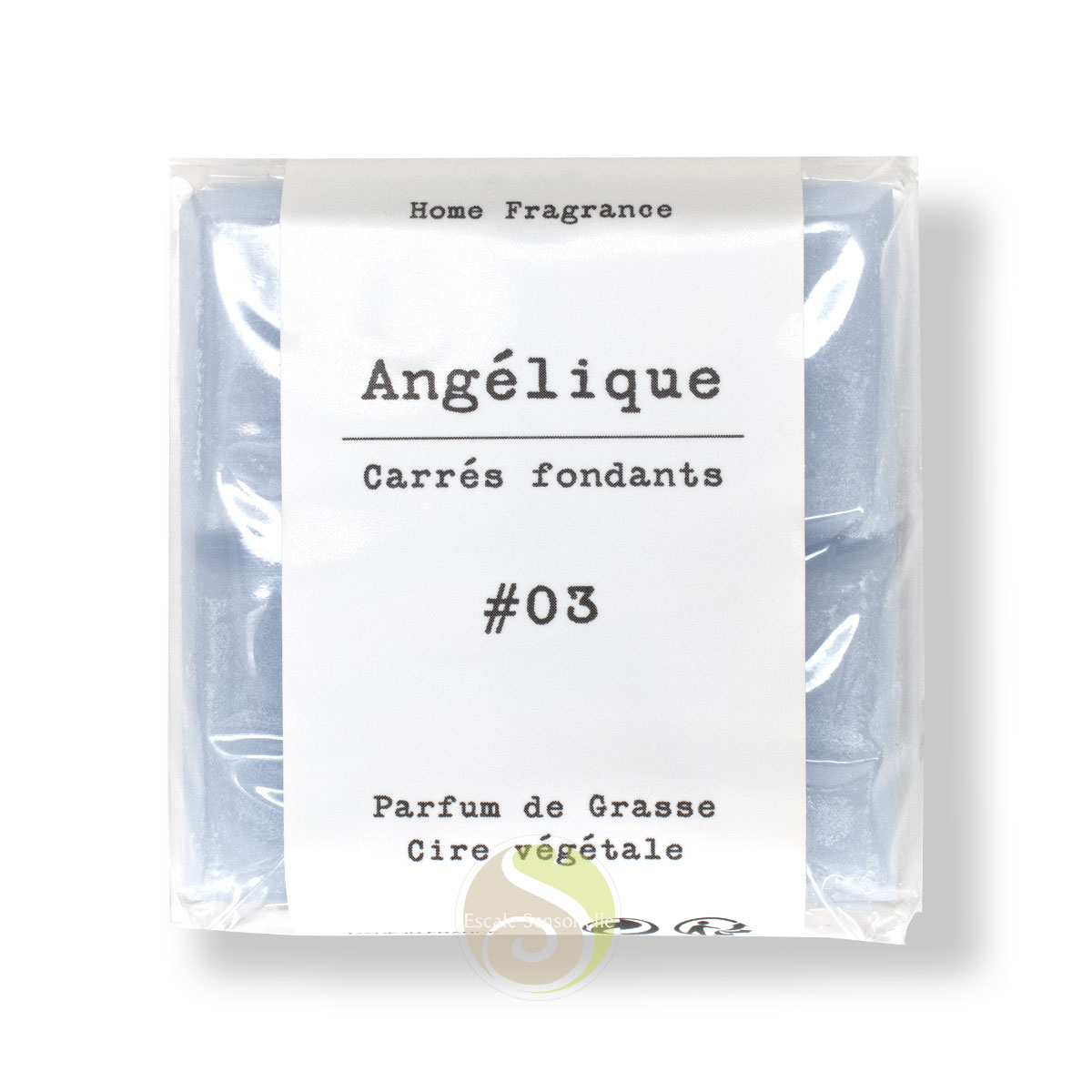 Angélique cire parfumée senteur tonka patchouli fruité à diffuser