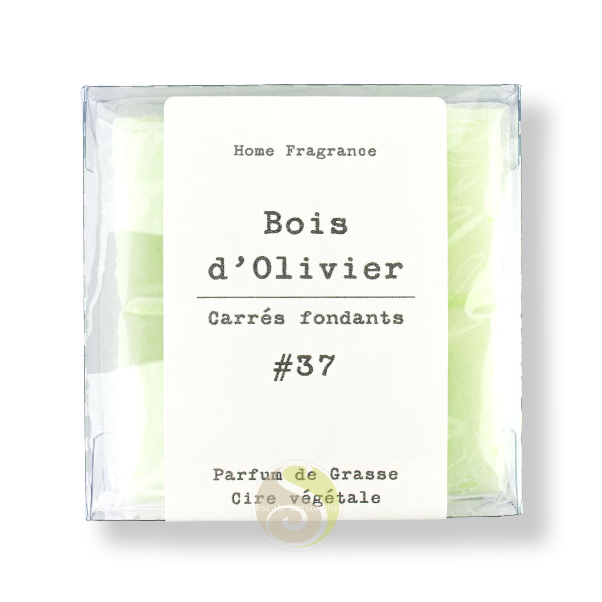 Parfum de maison bois d'olivier cire parfumée ambiance d'intérieur