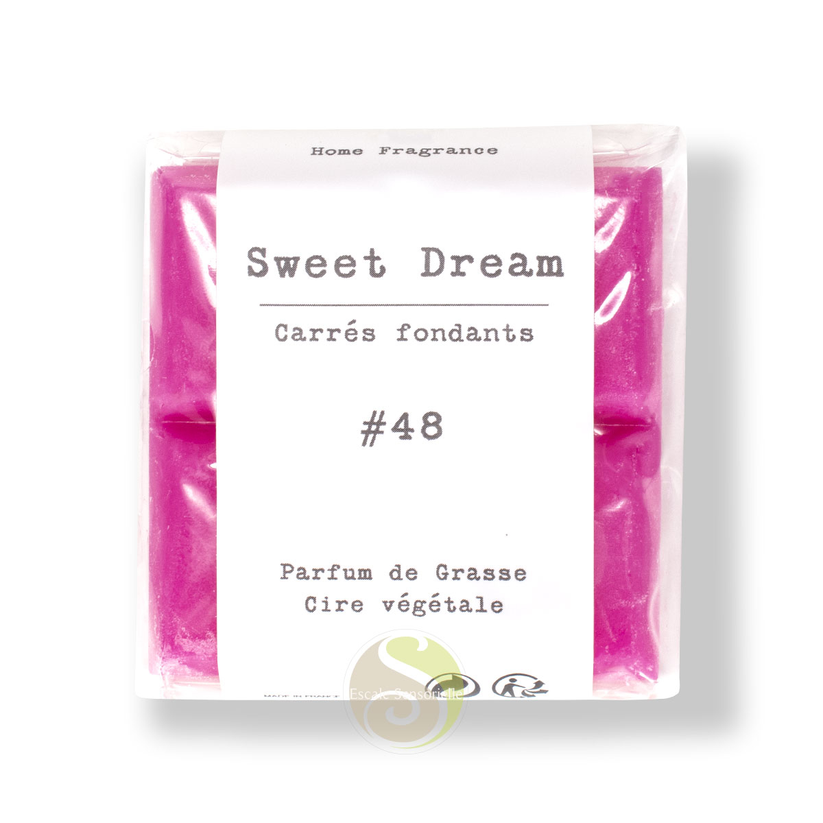 Sweet dream cire parfumée parfum bergamote et pomme à diffuser